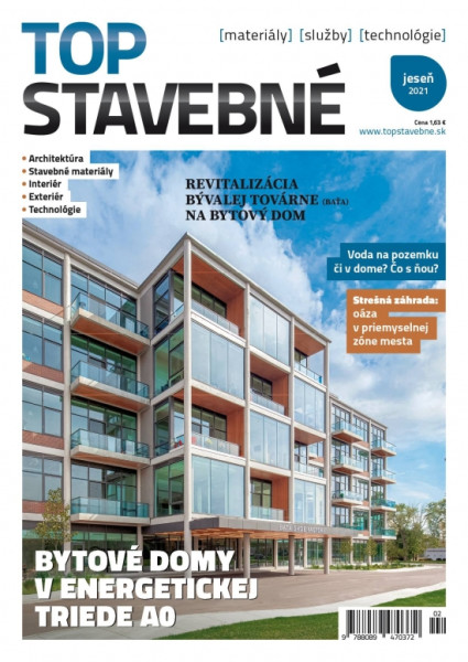 Top stavebné materiály, služby, technológie jeseň 2021 Top stavebné materiály, služby, technológie jeseň 2021