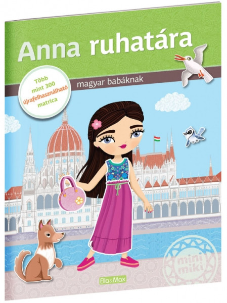 ANNA RUHATÁRA – Matricás könyv ANNA RUHATÁRA – Matricás könyv