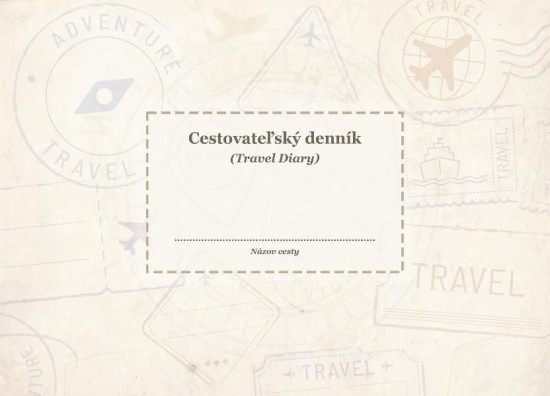 Cestovateľský denník Cestovateľský denník