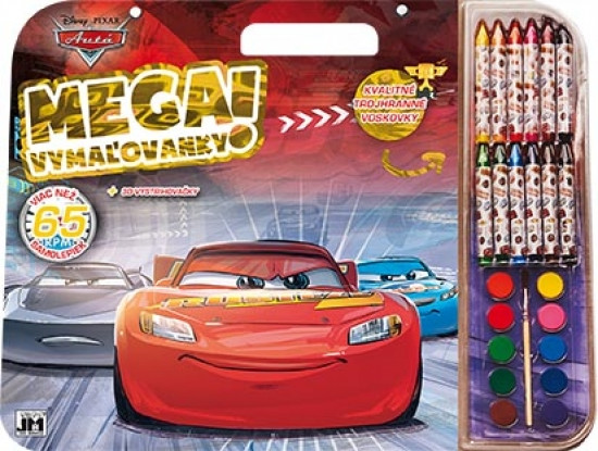 Mega vymaľovankový set/ Cars Mega vymaľovankový set/ Cars