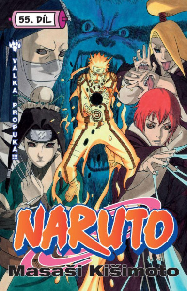Naruto 55: Válka propuká Naruto 55: Válka propuká