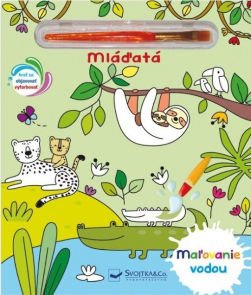 Maľovanie vodou - Mláďatá Maľovanie vodou - Mláďatá