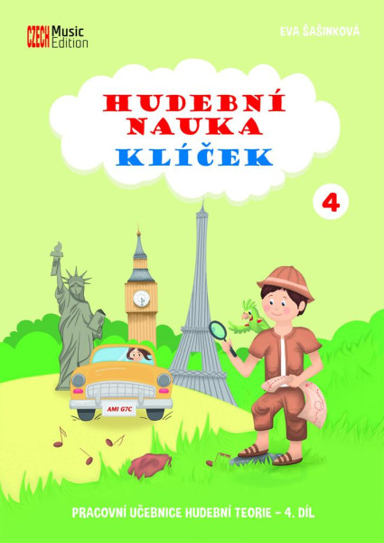 Hudební nauka Klíček 4 - Pracovní učebnice hudební teorie 4.díl Hudební nauka Klíček 4 - Pracovní učebnice hudební teorie 4.díl