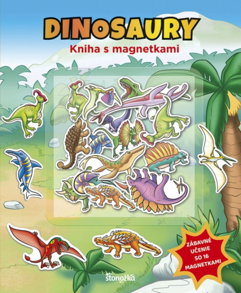 Kniha s magnetkami: Dinosaury Kniha s magnetkami: Dinosaury