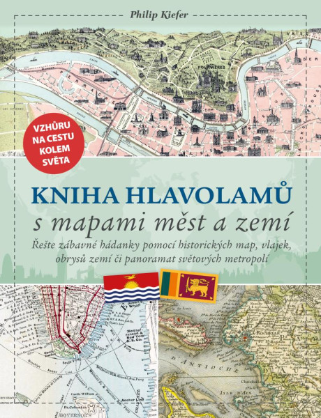 Kniha hlavolamů s mapami měst a zemí Kniha hlavolamů s mapami měst a zemí