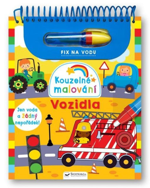 Kouzelné malování Vozidla Kouzelné malování Vozidla