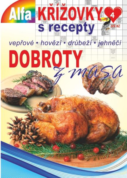 Křížovky s recepty 4/2022 - Dobnroty z masa Křížovky s recepty 4/2022 - Dobnroty z masa