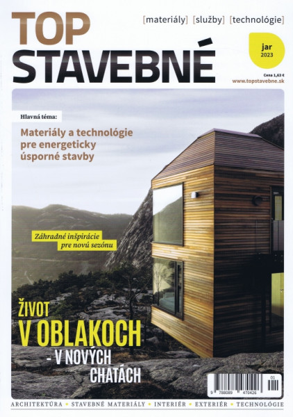 Top stavebné materiály, služby, technológie jar 2023 Top stavebné materiály, služby, technológie jar 2023