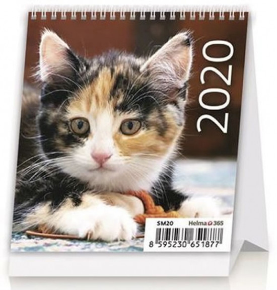 Kalendář stolní 2020 - Mini Kittens