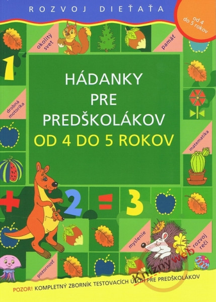 Hádanky pre predškolákov od 4 do 5 rokov
