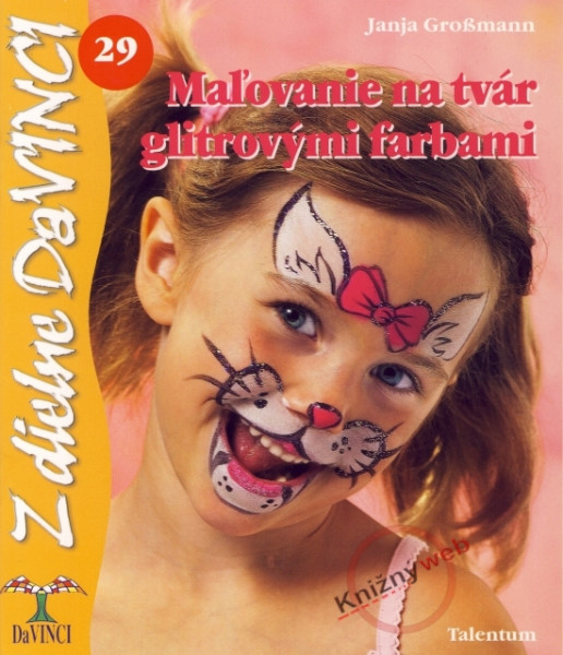 Maľovanie na tvár glitrovými farbami – DaVINCI 29 Maľovanie na tvár glitrovými farbami – DaVINCI 29