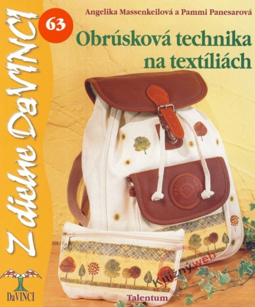 Obrúsková technika na textíliách – Z dielne DaVINCI 63