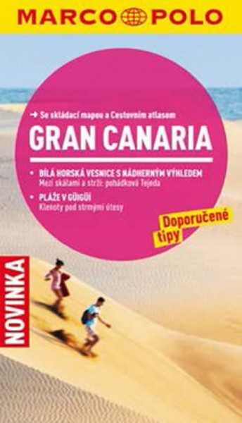 Gran Canaria - Průvodce se skládací mapou