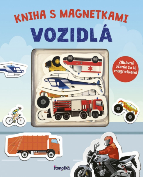 Kniha s magnetkami: Vozidlá