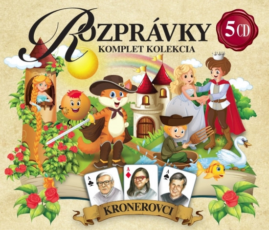 5CD BOX Rozprávky Kronerovci