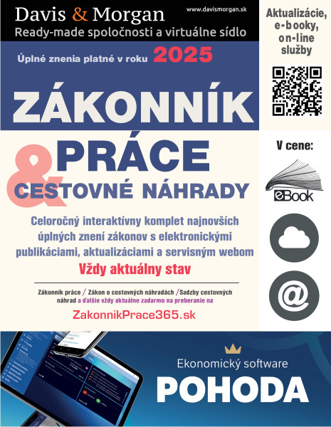 Zákonník práce a Cestovné náhrady 2025