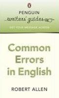Common Errors and Problems in English Common Errors and Problems in English