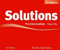 Solutions 2nd Edition Pre-Intermediate Class CDs (3)
