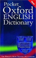 Pocket Oxford English Dictionary