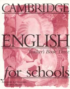 Cambridge English for Schools 3 TB
