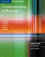 Communicating in Business SB Communicating in Business SB