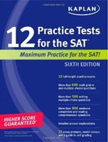 Kaplan 12 Practice Tests for the SAT (Paperback)