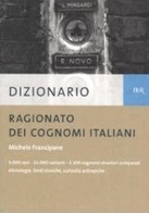 Dizionario Ragionato Dei Cognomi Italiani Dizionario Ragionato Dei Cognomi Italiani