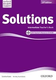 Solutions 2nd Edition Intermediate Teacher´s Book + CD