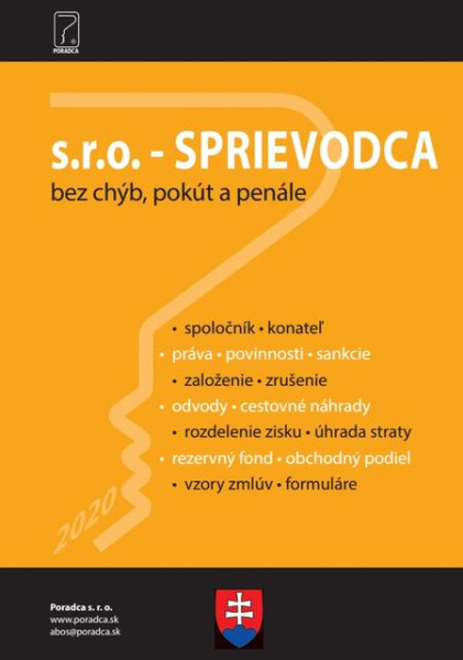 s.r.o. - SPRIEVODCA bez chýb, pokút a penále