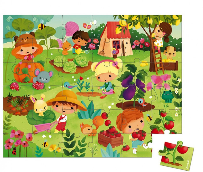 Puzzle Záhrada 36 ks od 4 a viac rokov Puzzle Záhrada 36 ks od 4 a viac rokov