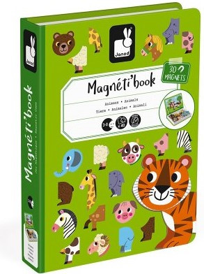 Janod Magnetibook - Zvieratá Janod Magnetibook - Zvieratá