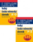 Velký česko-německý slovník (535 tisíc) - sada 2 knih (A-O, P-Ž)