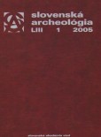 Slovenská archeológia 1/2005