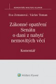 Zákonné opatření Senátu o dani z nabytí nemovitých věcí. Komentář