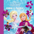 Ľadové kráľovstvo - Kniha puzzle - 30 dielikov