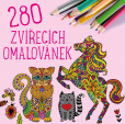 280 zvířecích omalovánek