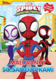 Spidey a jeho fantastickí kamaráti - Maľovanky so samolepkami Spidey a jeho fantastickí kamaráti - Maľovanky so samolepkami