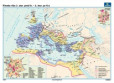 Následky druhej svetovej vojny v Európe (120x160 cm), nástenná, fóliovaná, lištovaná