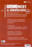 Práca, mzdy a odmeňovanie 5/2014 Práca, mzdy a odmeňovanie 5/2014