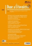 Dane a účtovníctvo 2/2015 Dane a účtovníctvo 2/2015