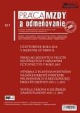 Práca, mzdy a odmeňovanie 1/2015 Práca, mzdy a odmeňovanie 1/2015