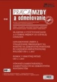 Práca, mzdy a odmeňovanie 2/2015 Práca, mzdy a odmeňovanie 2/2015