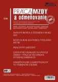 Práca, mzdy a odmeňovanie 6/2015 Práca, mzdy a odmeňovanie 6/2015