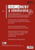 Práca, mzdy a odmeňovanie 7-2015 Práca, mzdy a odmeňovanie 7-2015
