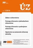 Úplne znenia zákonov 1/2016 Úplne znenia zákonov 1/2016
