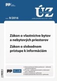 Úplne znenia zákonov 9-2016 Úplne znenia zákonov 9-2016