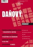 Daňový špeciál 4-2016 Daňový špeciál 4-2016