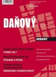 Daňový špeciál 1-2017 Daňový špeciál 1-2017