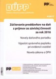 Daňový a účtovný poradca podnikateľa 4-2017