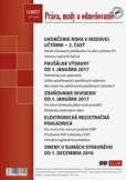 Práca, mzdy a odmeňovanie 1-2017 Práca, mzdy a odmeňovanie 1-2017